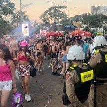 Sem assédio: mulheres relatam clima amistoso e tranquilo nos blocos de BH - Wellington Barbosa/EM/D.A Press