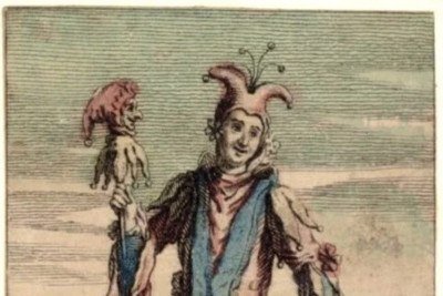 <p>Uma figura tradicional presente no carnaval é o Rei Momo. A origem do nome Momo remonta à mitologia grega: a deusa Momo, personificação do sarcasmo e da ironia, patrona de poetas e escritores. </p>
 -  (crédito: Autor Desconhecido/Wikimedia Commons)