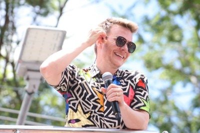 Com a energia lá em cima, Michel entoou seus hits -  (crédito: Marcos Vieira/EM/D.A.Press)