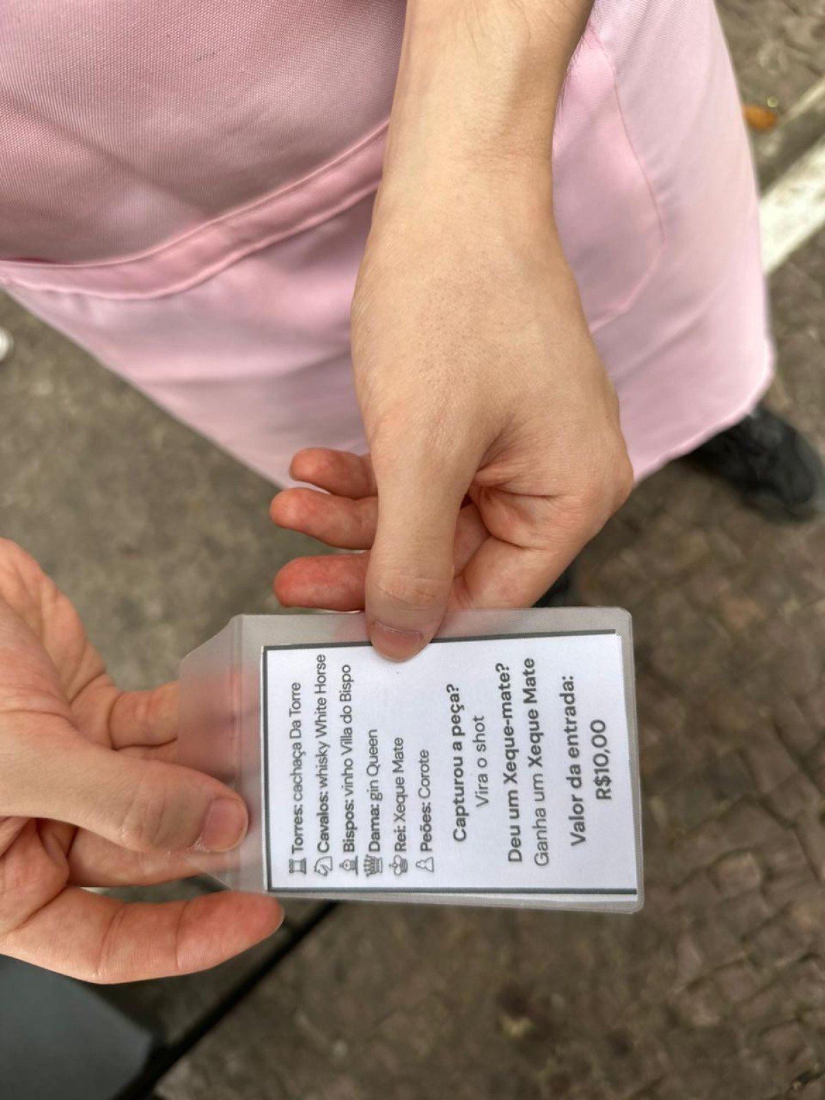 Regras do xadrez alco&oacute;lico 