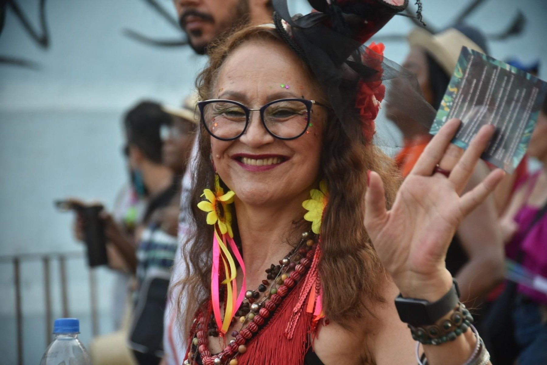 Foliões se reúnem na Região Noroeste de Belo Horizonte para o bloco Leão da Lagoinha