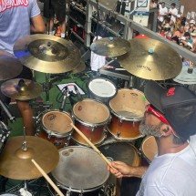 Do alto do trio: veja fotos do Bloco Baianeiros - Wellington Barbosa/ EM/ D.A Press