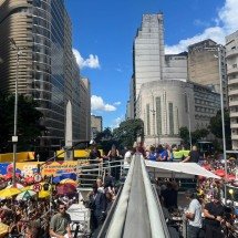 Baianeiros levam axé à Avenida Amazonas, no Centro de BH - Wellington Barbosa/ EM/ D.A Press