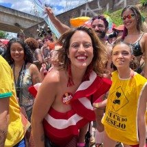 Parlamentares curtem bloco LGBT+ no carnaval de BH - Laura Scardua/EM/D.A Pres