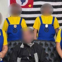 Com fantasias de Minions, policiais prendem quatro em blocos de SP - Divulgação Governo do Estado de São Paulo