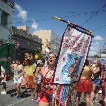 Conheça o bloco que homenageia a responsável pela palavra baderna  - Alexandre Guzanshe/EM/D.A.Press