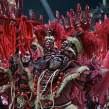 Mocidade Alegre é a campeã do desfile das escolas de samba de São Paulo  - Nelson ALMEIDA/AFP