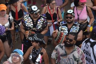 Bloco Lavô, Tá Novo! agita a Região Leste de BH -  (crédito: Ramon Lisboa/EM/D.A.Press)