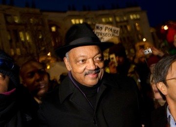 Líder dos direitos civis dos EUA, Jesse Jackson morreu nesta terça-feira (17/2);  -  (crédito: Adrian Dennis/AFP)