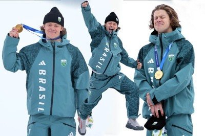 <p><span style='font-weight: 400;'>No dia 14 de fevereiro de 2026, Lucas Pinheiro Braathen tornou-se o primeiro brasileiro da história a subir ao pódio dos Jogos Olímpicos de Inverno.</span></p>
 -  (crédito: Reprodução do instagram @pinheiiiroo)