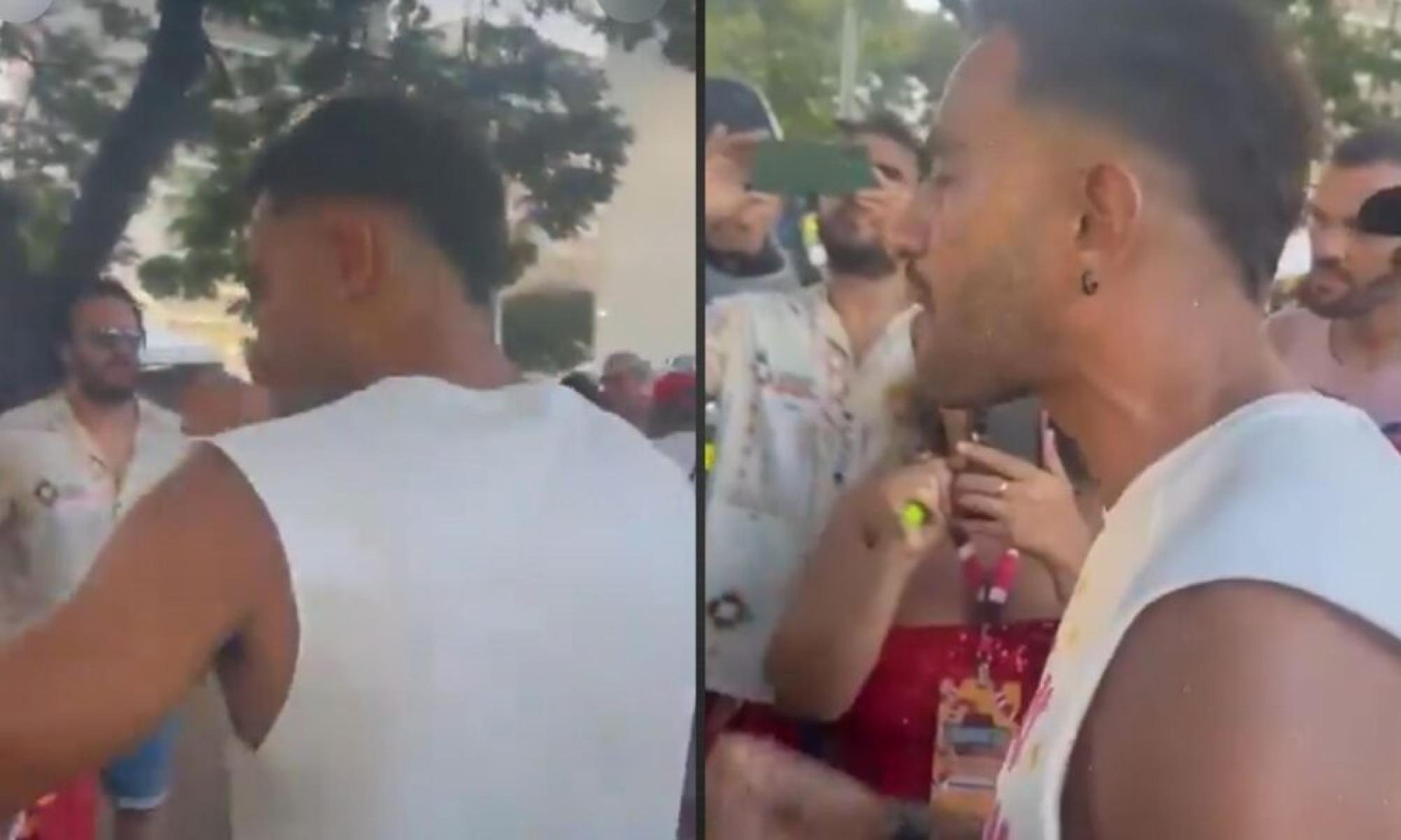 Deputado leva spray de pimenta de PM e dá voz de prisão em bloco de Carnaval -  (crédito: Tupi)