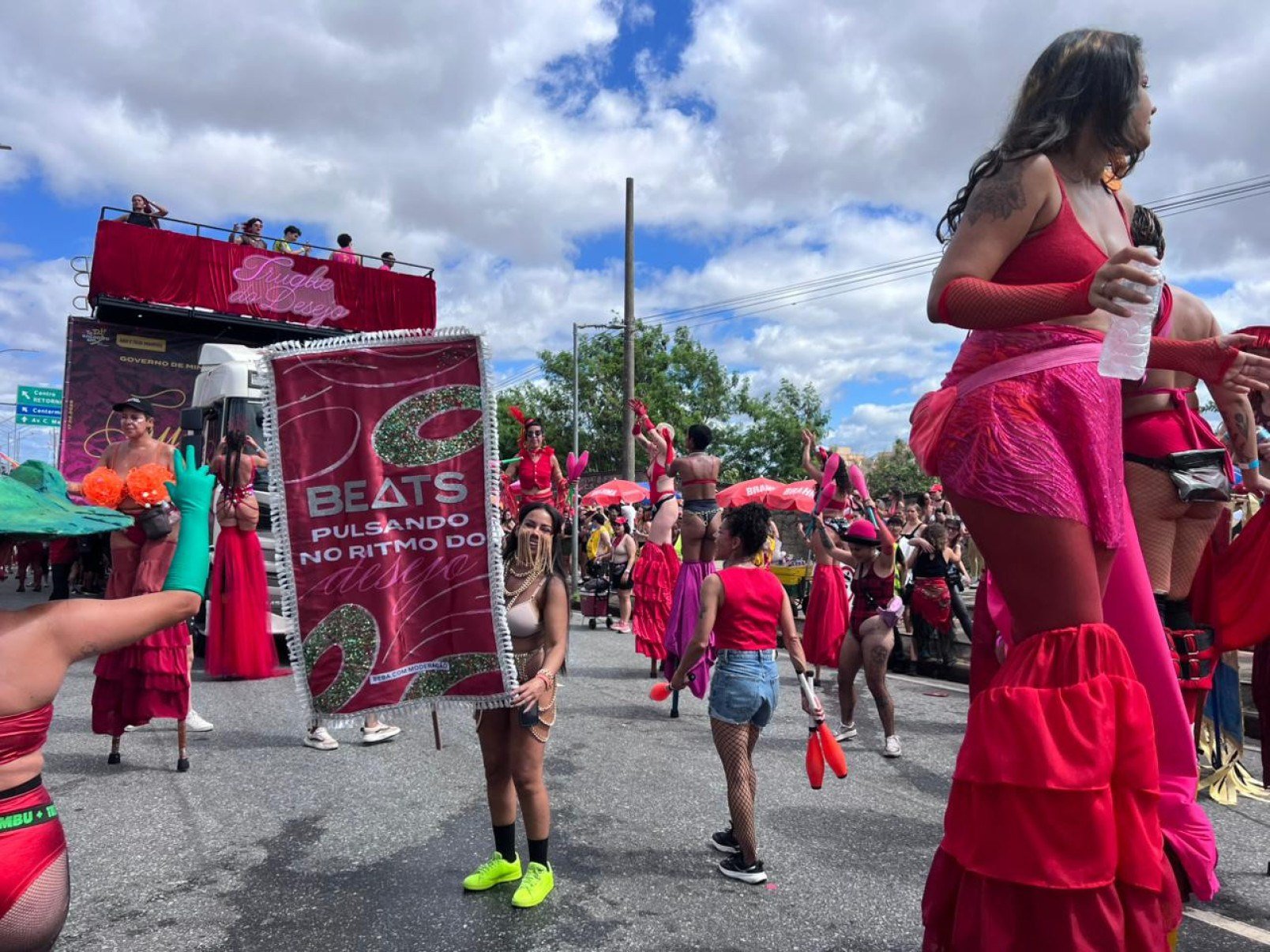 Bloco Truck do Desejo sai na terça-feira (17/2) de carnaval em BH-Laura Scardua/EM/D.A Press