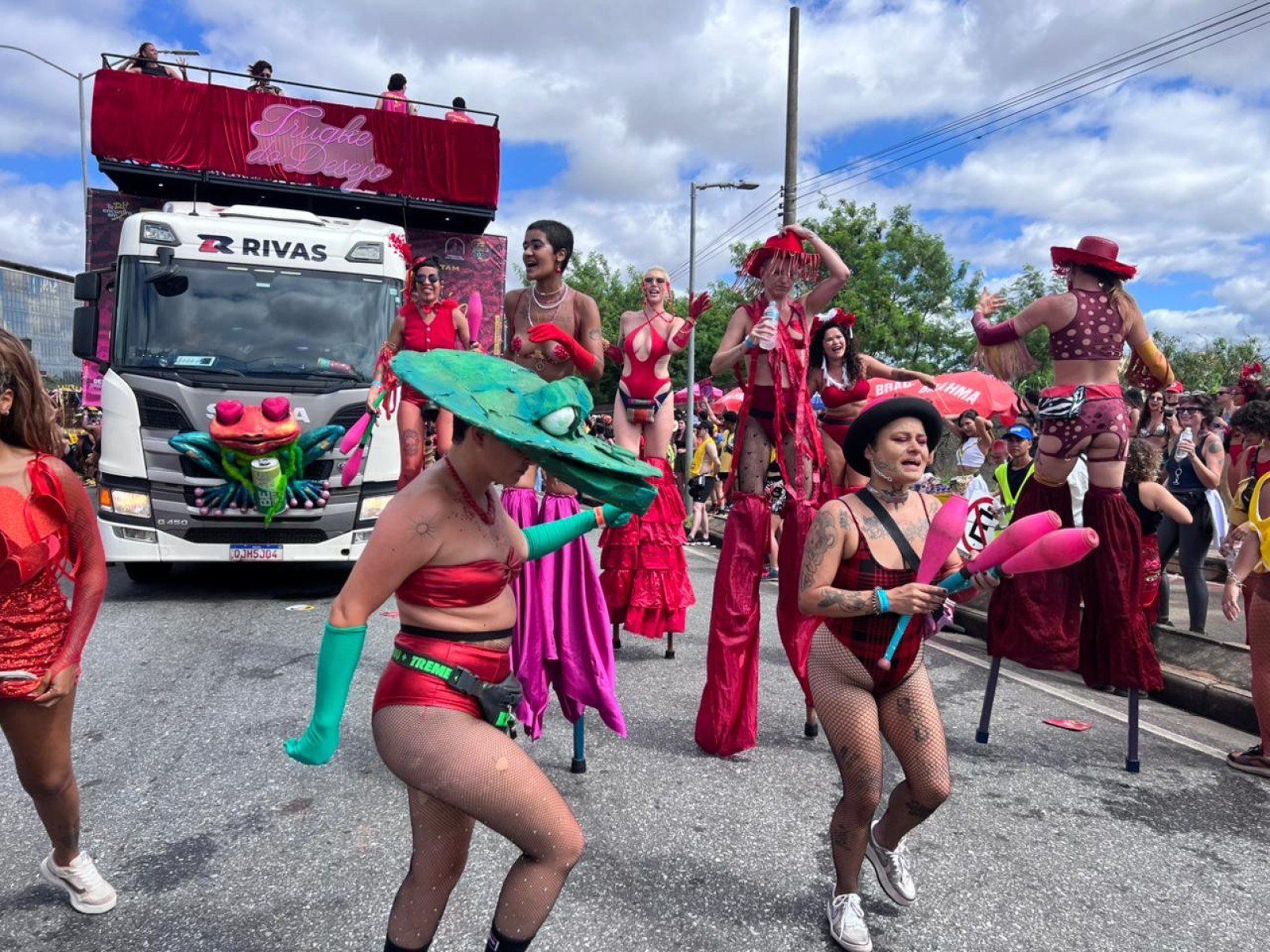 Bloco Truck do Desejo sai na terça-feira (17/2) de carnaval em BH-Laura Scardua/EM/D.A Press