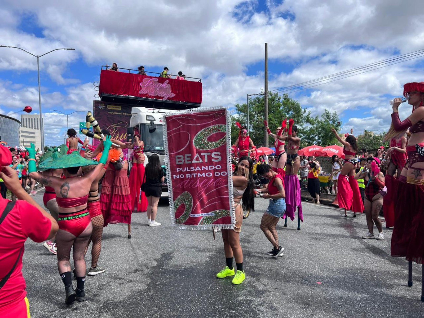 Bloco Truck do Desejo sai na terça-feira (17/2) de carnaval em BH-Laura Scardua/EM/D.A Press