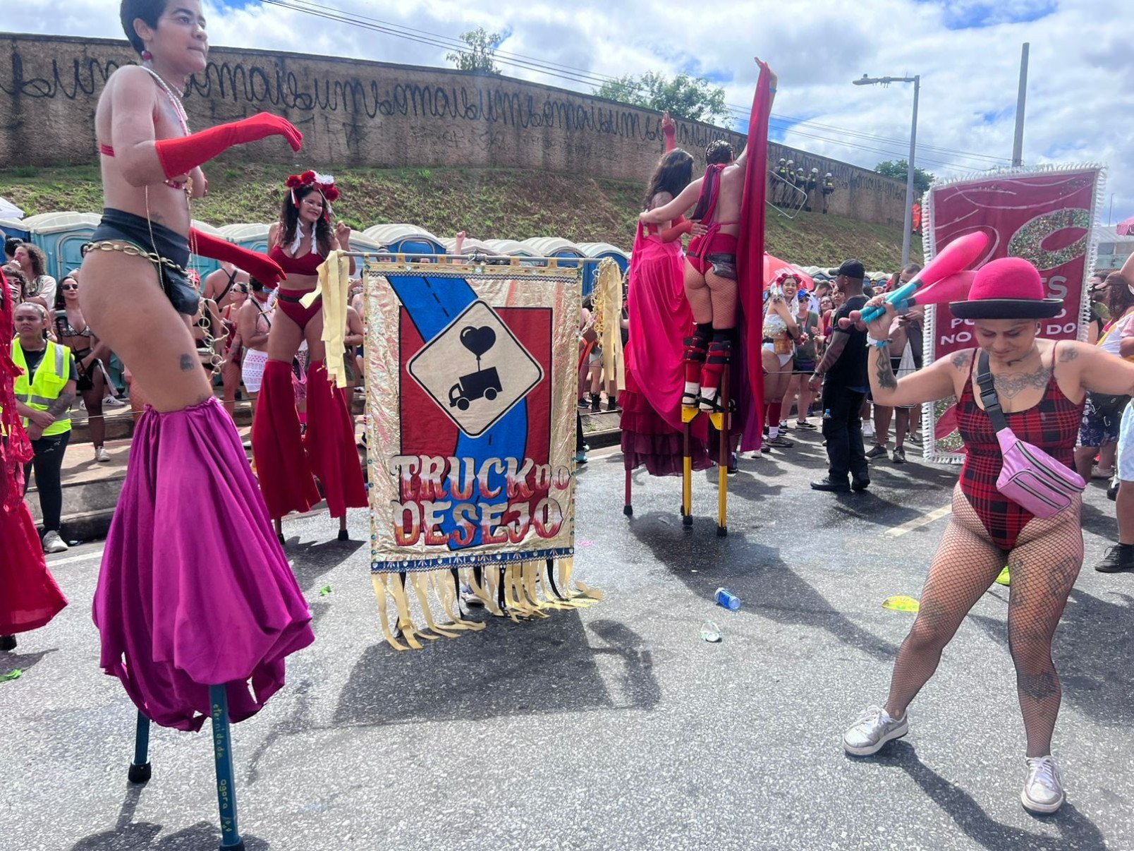Bloco Truck do Desejo sai na terça-feira (17/2) de carnaval em BH-Laura Scardua/EM/D.A Press