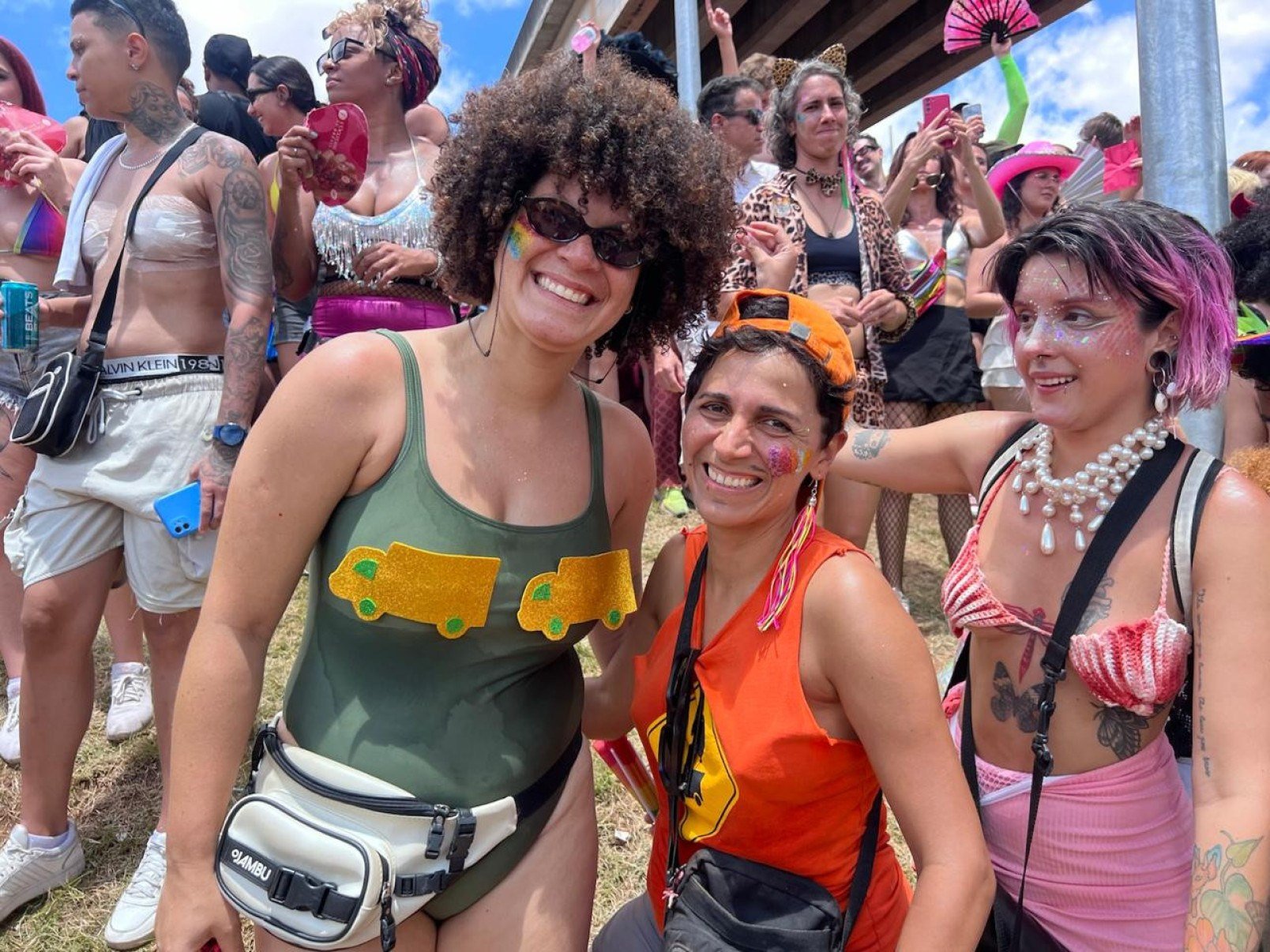 Bloco Truck do Desejo celebra paixão e diversidade no carnaval de BH-Laura Scardua/EM/D.A Press