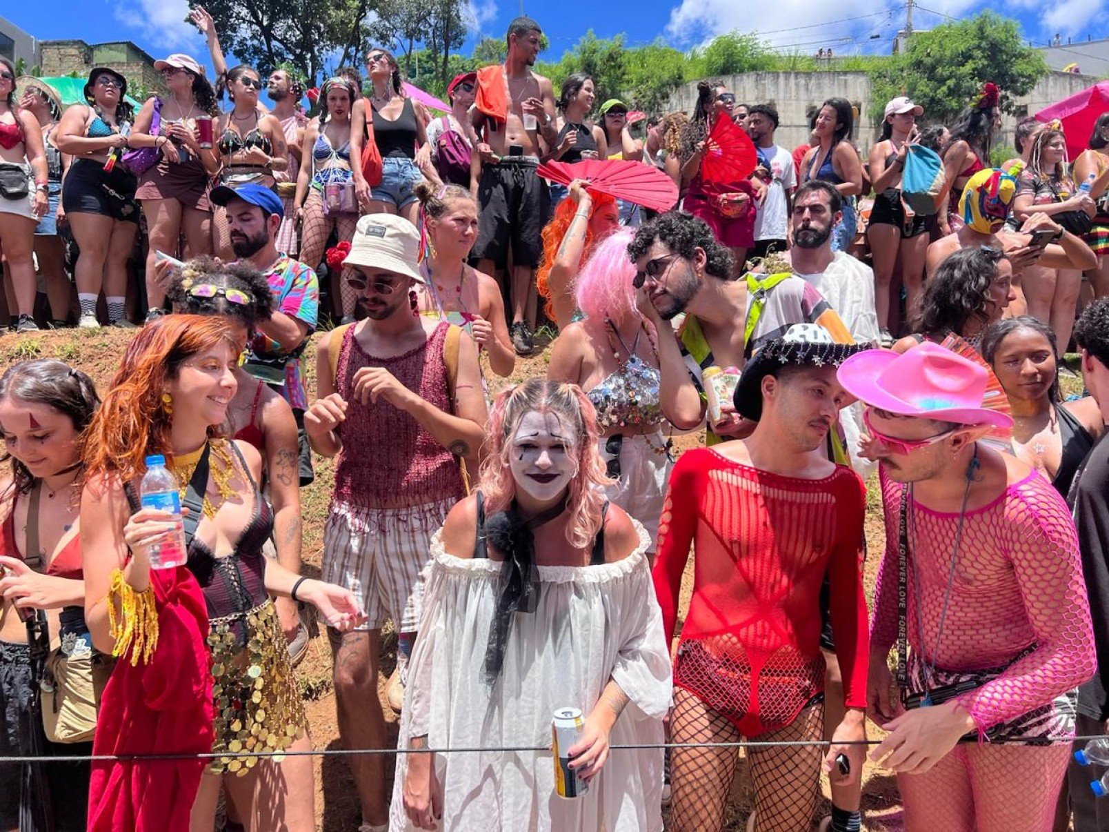 Bloco Truck do Desejo celebra paixão e diversidade no carnaval de BH-Laura Scardua/EM/D.A Press
