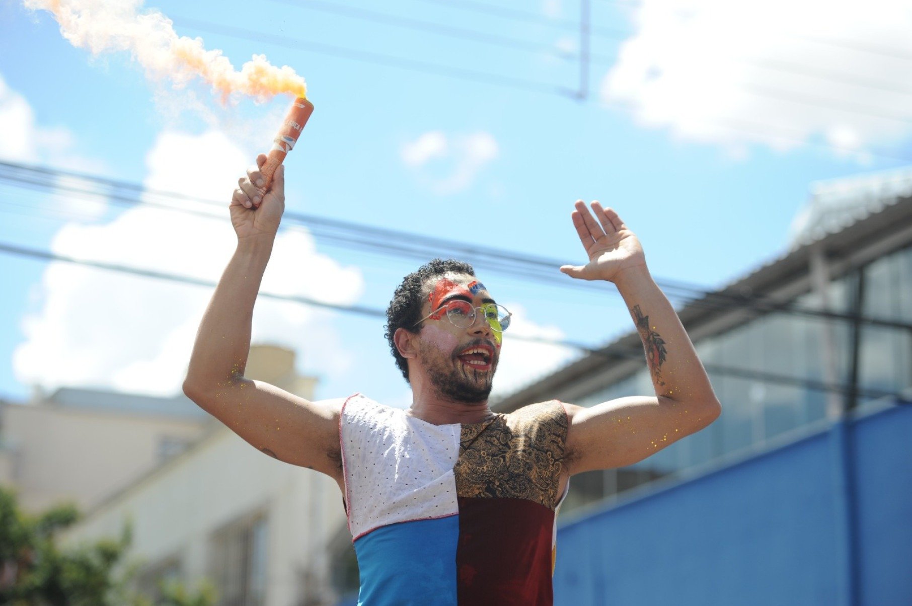 Ser chamado de baderneiro é uma honra para o bloco, cuja proposta é inclusão e ocupação de espaço público
