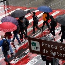 BH: quarta-feira de cinzas (18/2) pode contar com pancadas de chuva  - Jair Amaral/EM/D.A Press