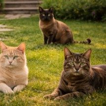 17 de fevereiro é Dia Mundial do Gato, com ações na Europa - imagem gerada por i.a 