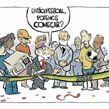 Charge do Jornal Estado de Minas