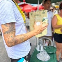 Bebida com gosto de maconha faz sucesso no Manjericão - Querén Hapuque/EM/D.A. Press