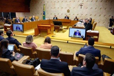 julgamento da liminar de Dino no pleno do STF contra penduricalhos será em 25 e fevereiro -  (crédito: Fellipe Sampaio/STF)
