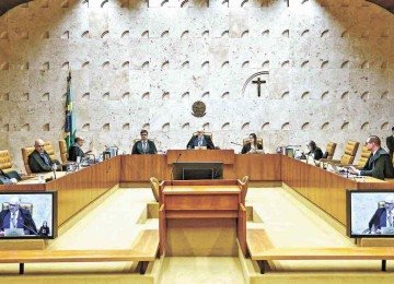 O Supremo volta ao trabalho com a sensação de que já não controla o próprio enredo
 -  (crédito: ANTONIO AUGUSTO/STF)