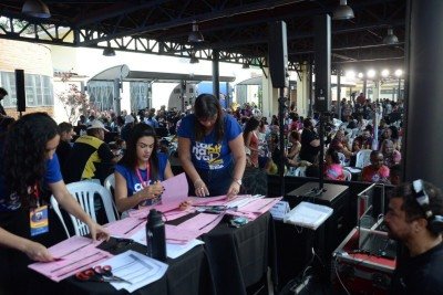 Apura&ccedil;&atilde;o, realizada no Mercado da Lagoinha, na Regi&atilde;o Noroeste da capital, gerou muita expectativa entre os participantes -  (crédito: T&uacute;lio Santos/EM/D.A. Press)