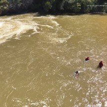 Resgatado corpo de jovem que desapareceu no Rio Pandeiros, em Januária - Reprodução/CBMMG