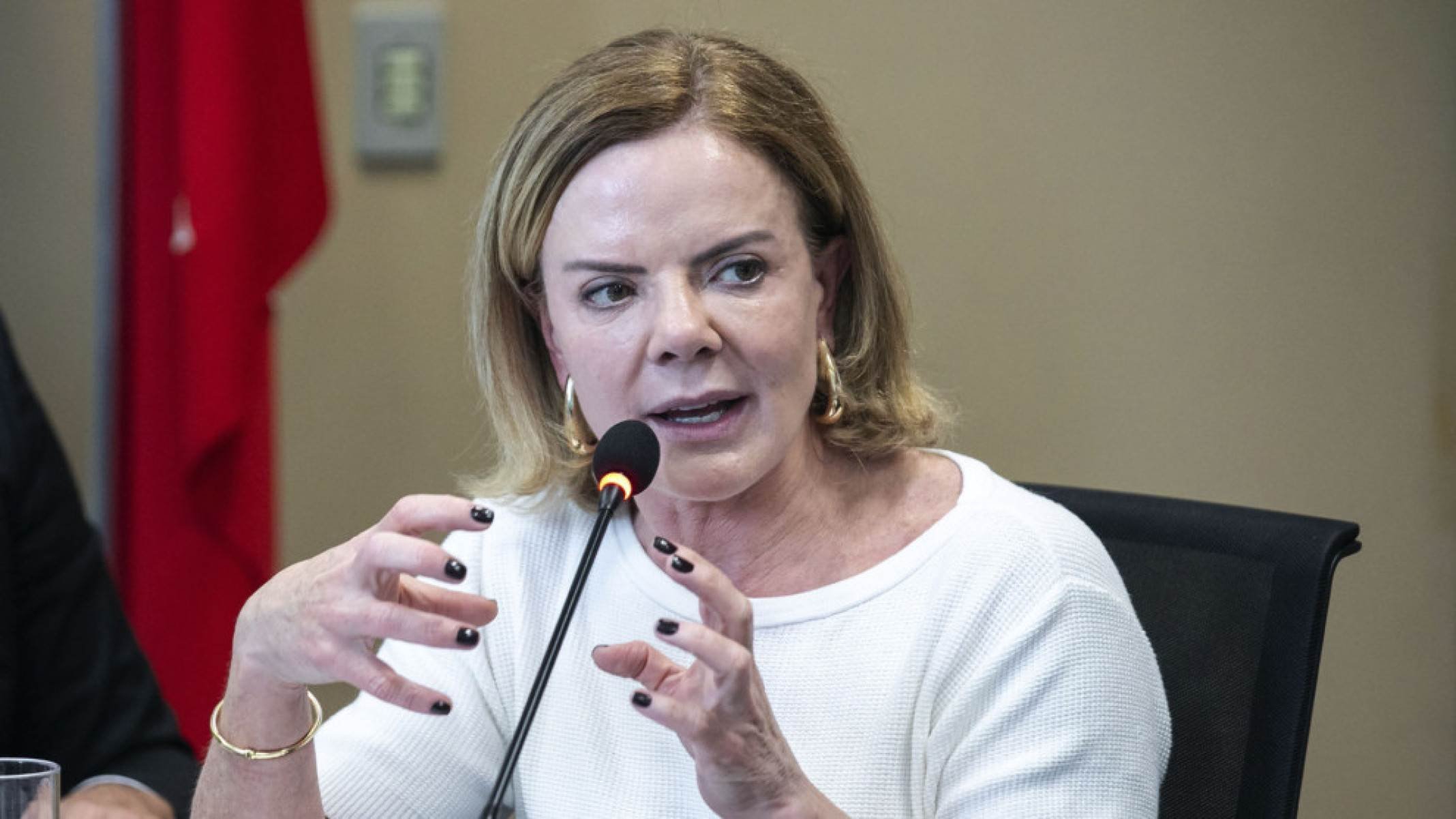 Gleisi e Boulos discutem estratégia sobre escala 6×1 e aguardam Lula