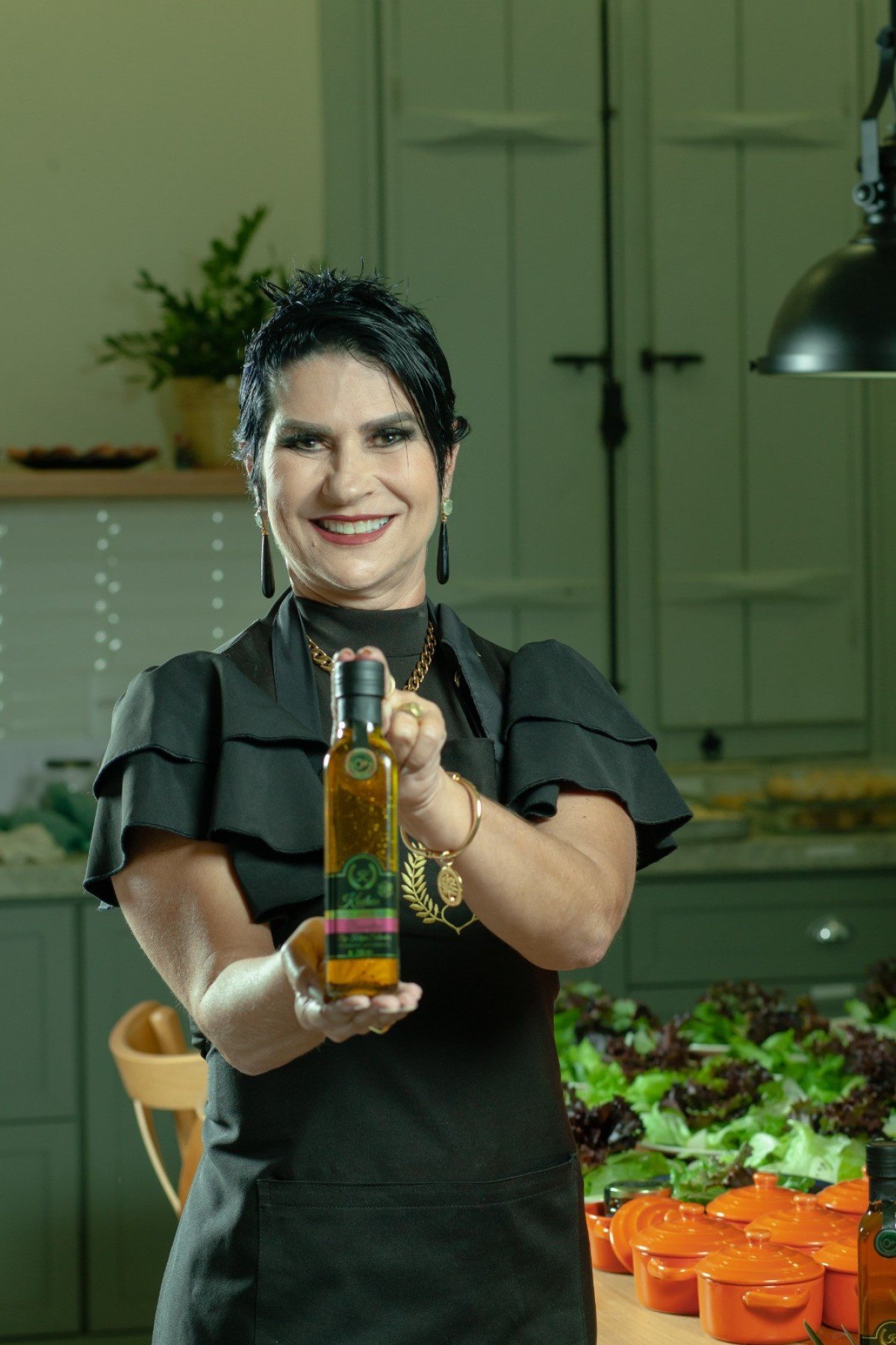 Com seu conhecimento, Katya Salom&atilde;o mostra que o azeite pode transformar prepara&ccedil;&otilde;es simples em experi&ecirc;ncias gastron&ocirc;micas memor&aacute;veis