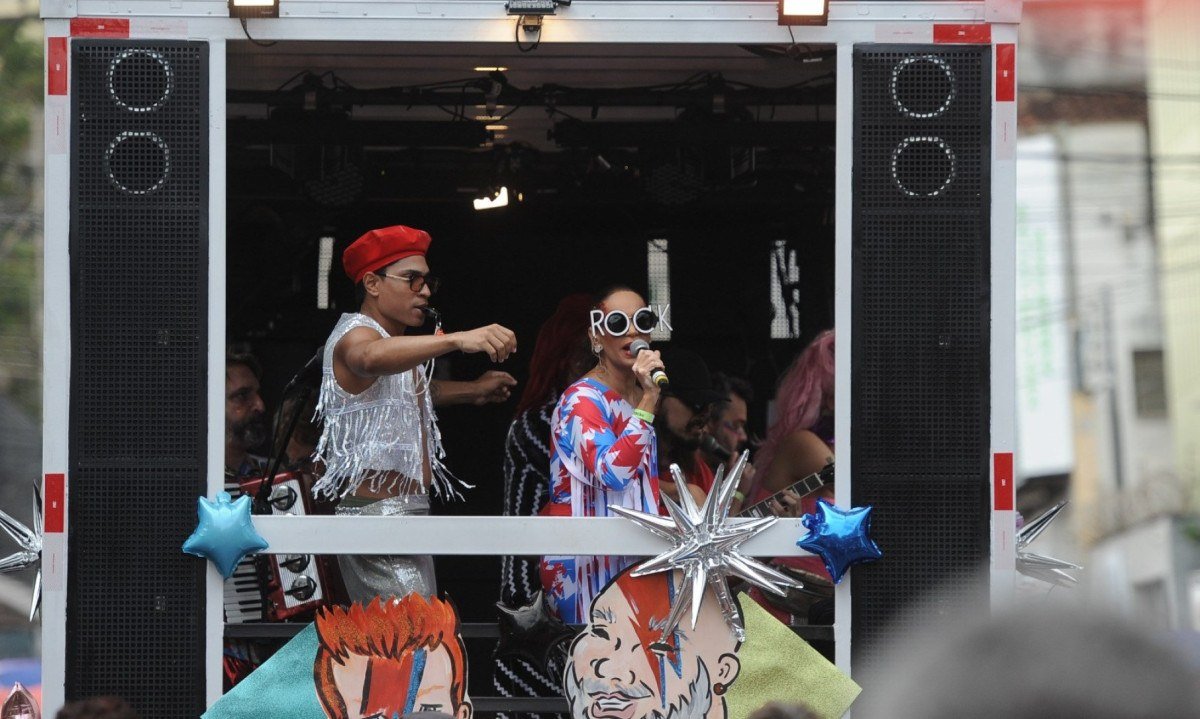 Bloco Ziriggydum Stardust desfila no bairro Floresta neste sábado pós-carnaval -Alexandre Guzanshe/EM/D.A Press