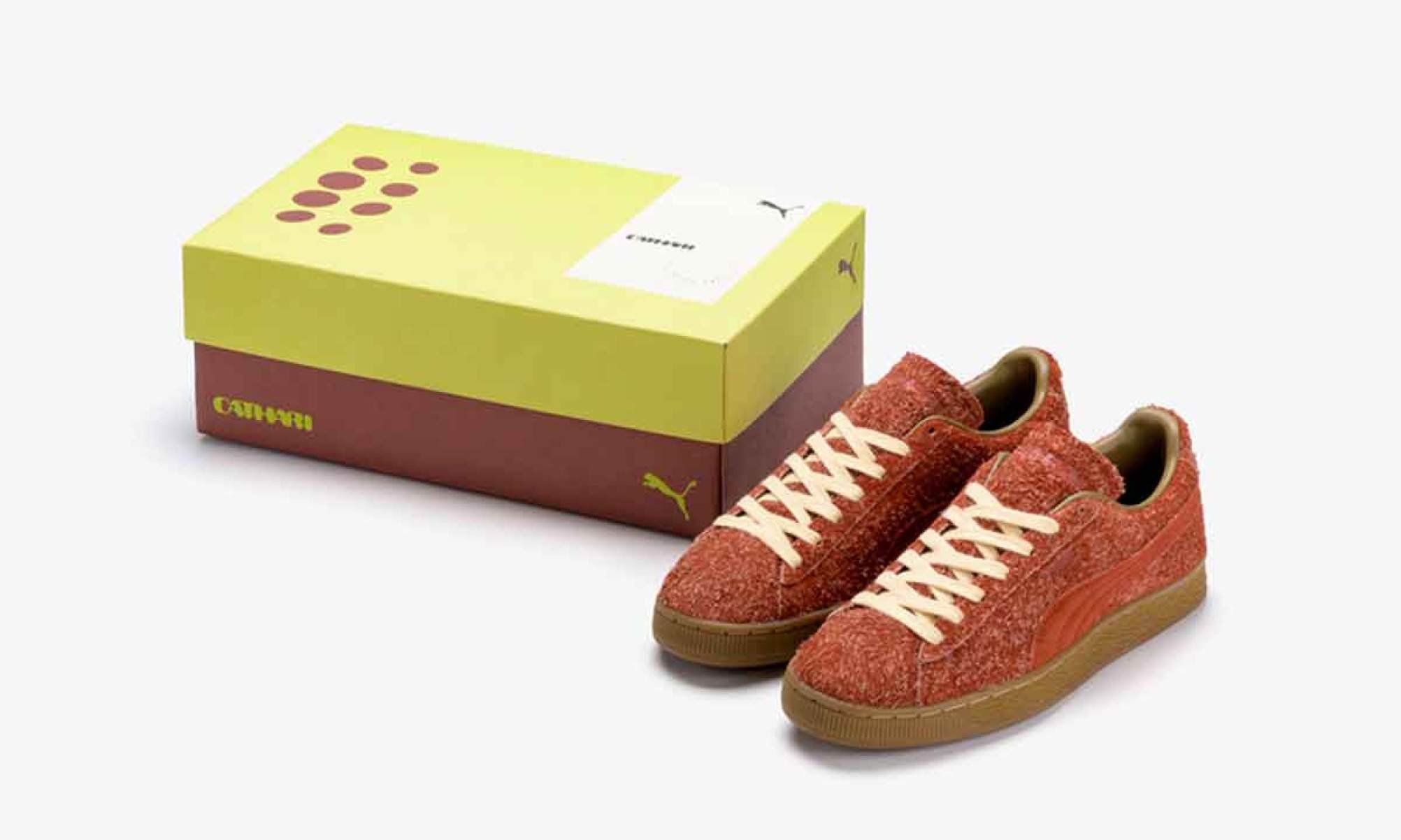 Parceria entre Puma e Dani&euml;lle Cathari coloca os modelos Suede e Speedcat sob os holofotes.