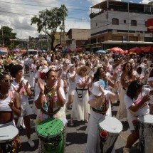 Filhas de Clara desfila no último dia do Carnaval de BH: veja fotos - Túlio Santos/EM/D.A Press