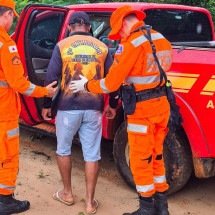 Homem desaparece no mato por quatro dias depois de cair do cavalo - Corpo de Bombeiros/divulgação
