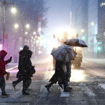 Nova York anuncia toque de recolher diante de tempestade de neve - Charly Triballeau/AFP