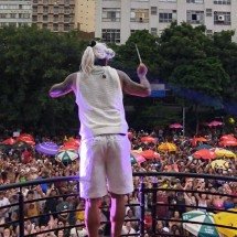 Carnaval de BH: vocalista da Banda Eva rege público na Avenida dos Andradas - Izabella Caixeta/EM/D.A Press