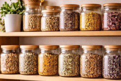 <p>As ervas aromáticas e medicinais acompanham a alimentação humana há séculos, seja para realçar sabores, seja por efeitos no organismo. Elas concentram compostos naturais que são capazes de auxiliar a digestão, a circulação e o bem-estar geral.</p>
 -  (crédito: imagem gerada por i.a )