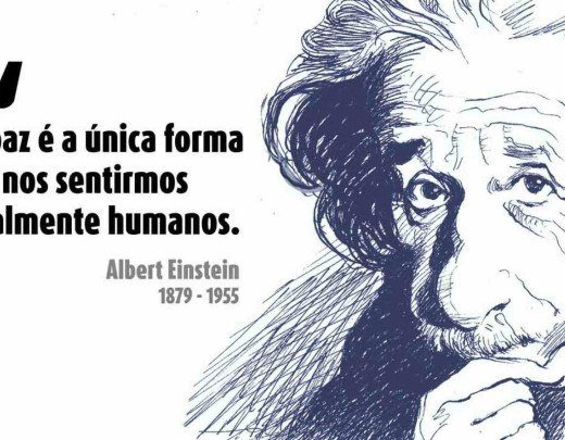 Einstein e a paz -  (crédito: Quinho)