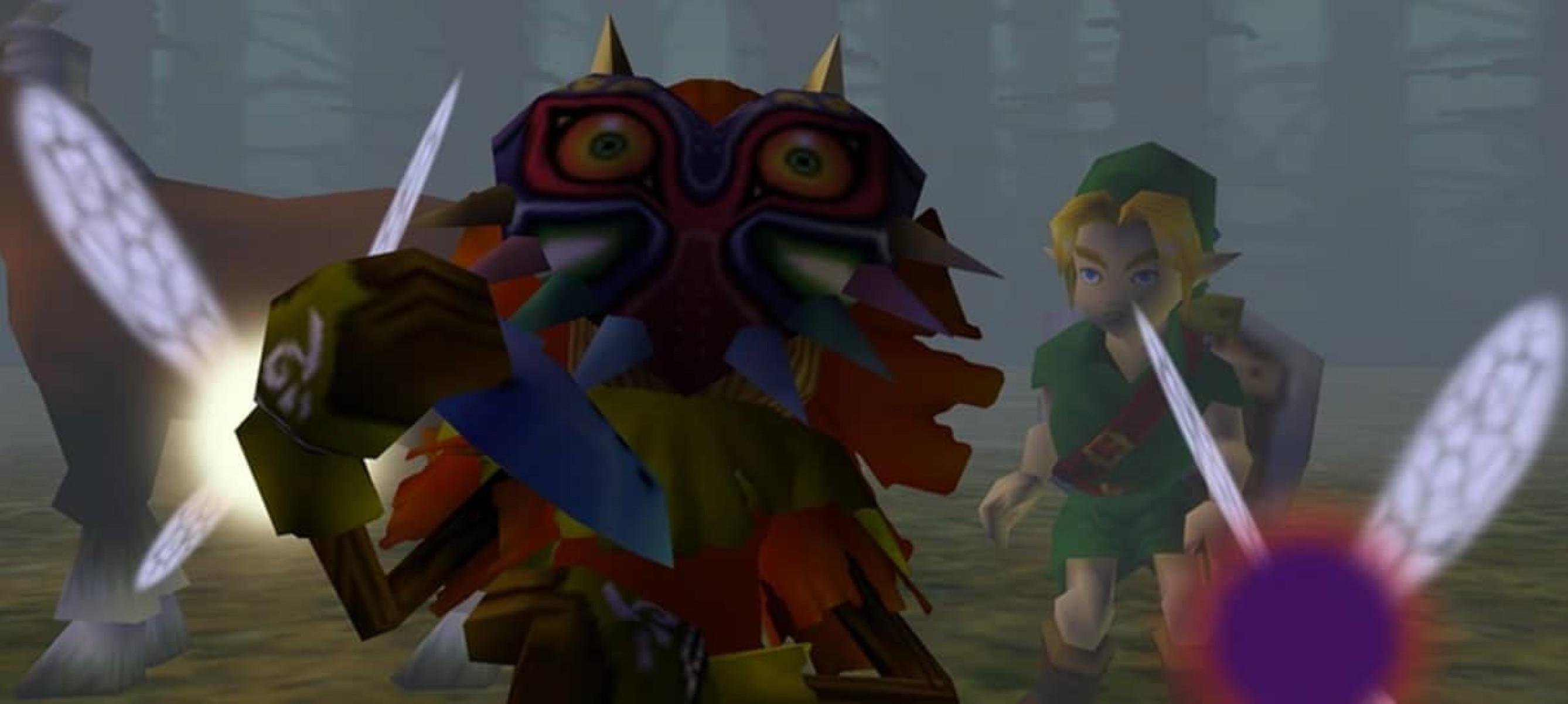 Majora&rsquo;s Mask inovou com ciclo temporal e clima sombrio, tornando-se um cl&aacute;ssico cult da franquia Zelda.