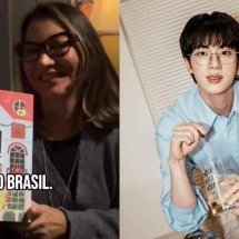 Janja recebe presente autografado do cantor Jin, do BTS, na Coreia do Sul - Reprodu&ccedil;&atilde;o/Instagram @janjalula- Divulga&ccedil;&atilde;o IGIN