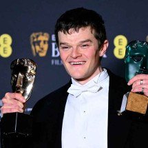 Robert Aramayo venceu DiCaprio, Chalamet, Hawke, Jordan e Plemons no Bafta - Justin Tallis/AFP