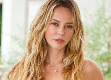 Paolla Oliveira adota o loiro escuro acobreado, um visual que destaca magnetismo e acompanha a nova tend&ecirc;ncia de beleza. -  (crédito: Redes sociais)