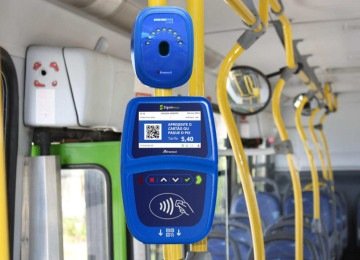 Pix amplia as alternativas ao usuário do ônibus, que realizar o pagamento de forma imediata, sem necessidade de cadastro prévio ou aplicativo adicional -  (crédito: Empresa1/Divulgação)