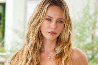 Paolla Oliveira adota o loiro escuro acobreado, um visual que destaca magnetismo e acompanha a nova tend&ecirc;ncia de beleza. -  (crédito: Redes sociais)