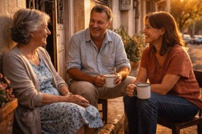 Coisas simples que ajudavam a criar laços na vizinhança -  (crédito: Tupi)