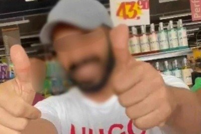 Uma das mulheres do casal atacado gravou uma parte do ataque -  (crédito: Arquivo pessoal)