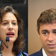 Bella chama Nikolas de 'contraditório': 'Réu por agredir uma adolescente' - Luiz Santana/ALMG e Leandro Couri/EM/D.A.Press