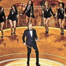 Apresentador do Oscar testa piadas ao vivo e descarta a maior parte - Patrick T. Fallon / AFP